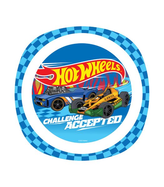 Hot Wheels Spirit Challenge Shaped Plate