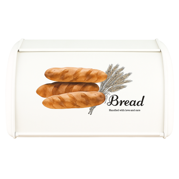 Roll-Up Bread Box - Metal, Durable, Stylish