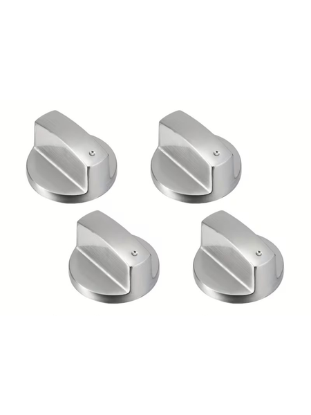 4-Piece Universal Stainless Steel Gas Stove Switch Knob Pack
