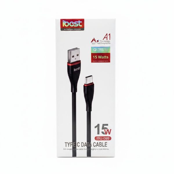 ibest 15W USB to Type-C Fast Charging Data Cable (IBU-099)