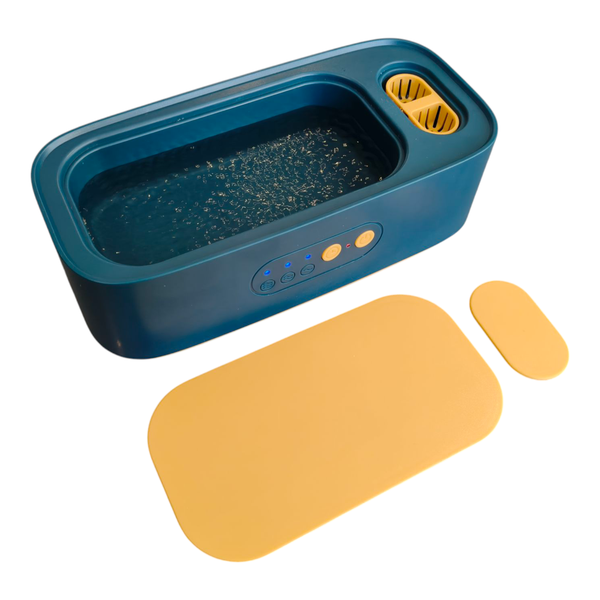 Ultrasonic Cleaner With Contact Lense Cleaning Compartment -USB Rechargable