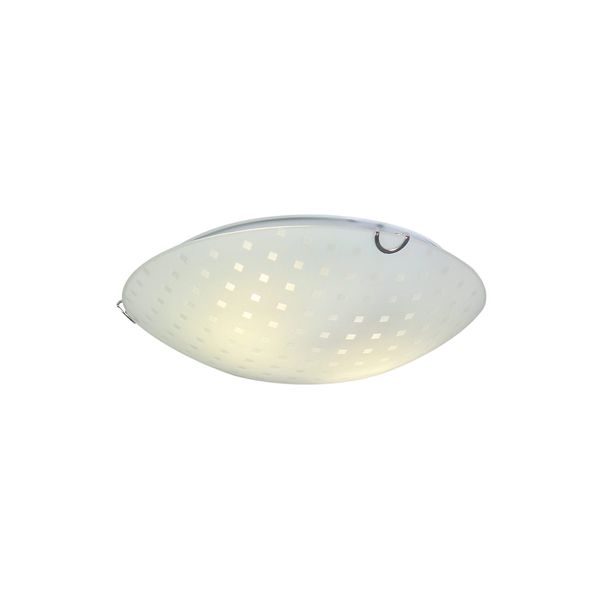 Eurolux - Ceiling Light Square Dot Pattern - Excl 2 x E27 40W