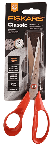 Fiskars Classic Red L/H General Purpose Scissors