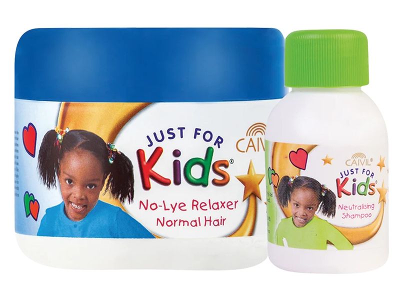 Caivil Just For Kids Relaxer &amp; Neutralising Shampoo Normal Hair 225ml +30ml