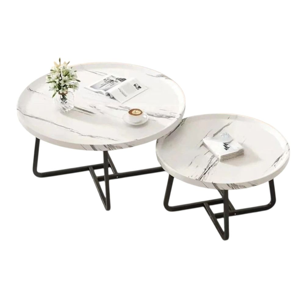 HS-Wood Coffee Table Set