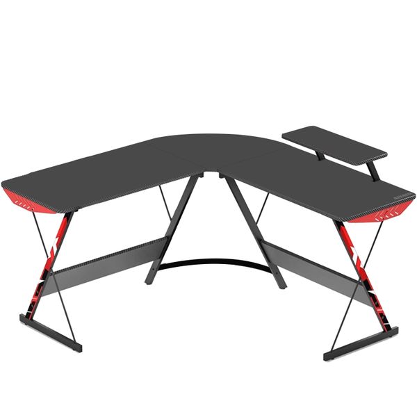 Aiyato Desk Corner Gaming Desk Computer Desk L Shaped for Home or Office