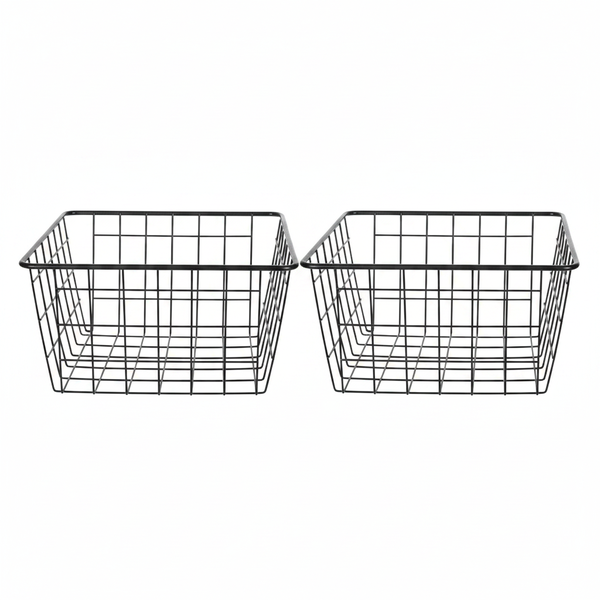 45L Cooler Box Wire Basket - Durable Storage Accessory - 2 Pack