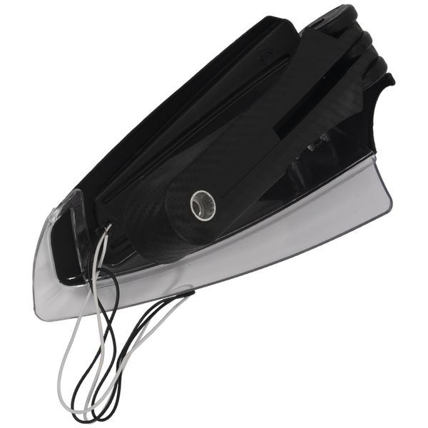 Motorcycle Handlebar Hand Protector With Led Light Handguards Led