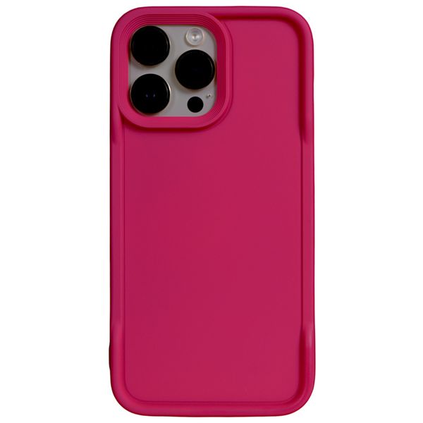 Deep Pink - Phone Case with Sleek Edge - Iphone 15 Pro Max