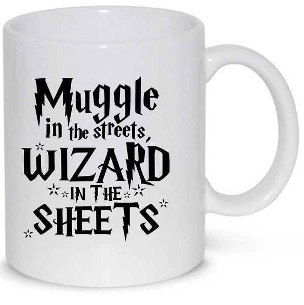 Muggle in The Streets Harry Potter Ceramic Coffee Mug (11Oz Standard Size)
