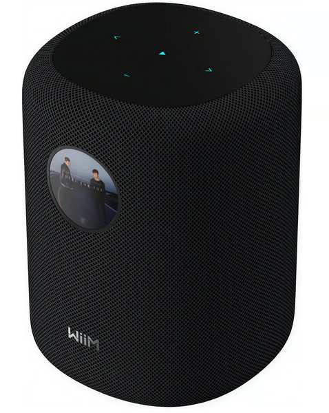 WiiM Sound Wireless Smart Speaker With 1.8" Touch Display - Black