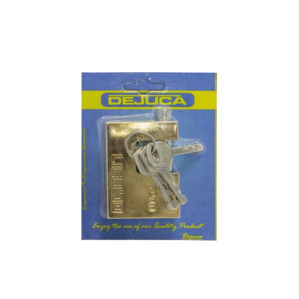Dejuca - Insurance Lock - Brass - 70mm - 3 Pack
