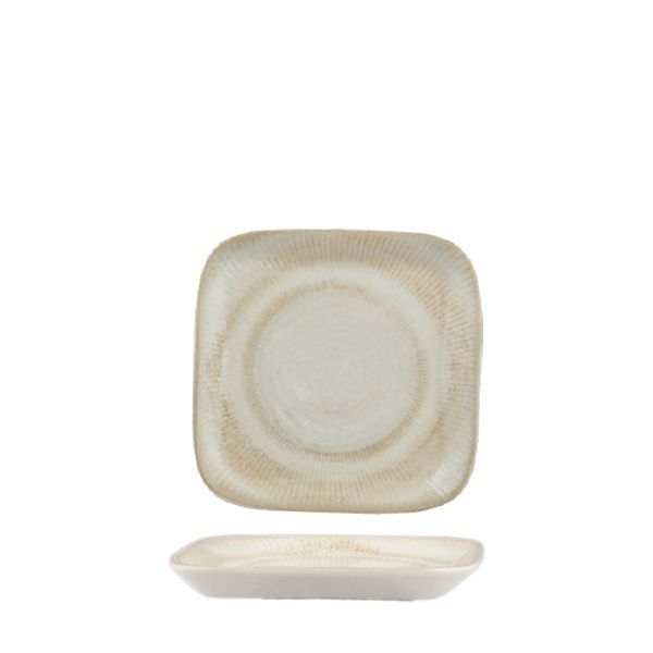 Ariane Paros Shell Sand Square Dish 11.4 x 11.4cm 6 Pack