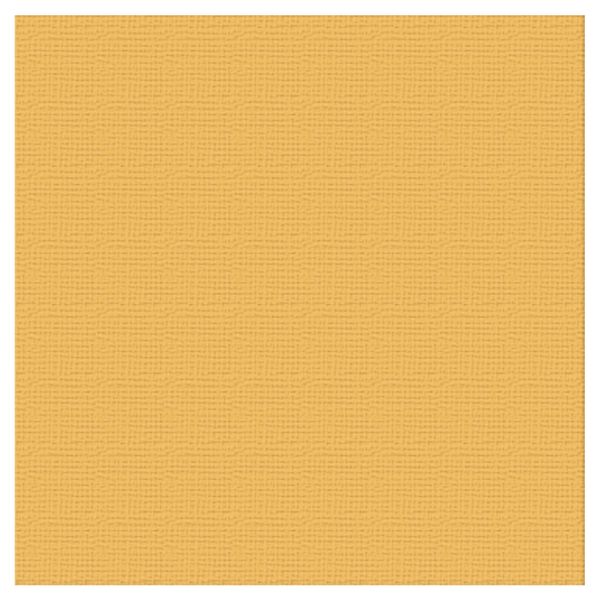 Textured Cardstock 12x12 - Mustard/Topaz (216gsm, 10 Sheets)