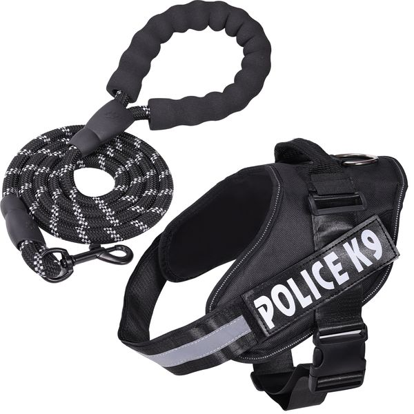Dog Harness and Leash for Large Dog No-Pull Reflective Dog Vest