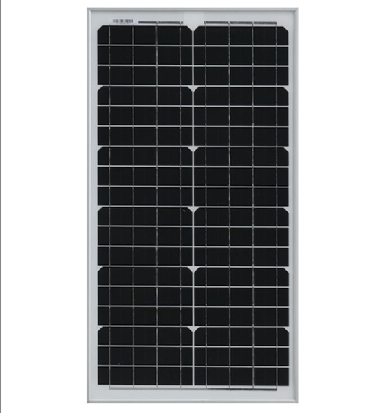 10W / 18V Monocrystalline Solar Panel