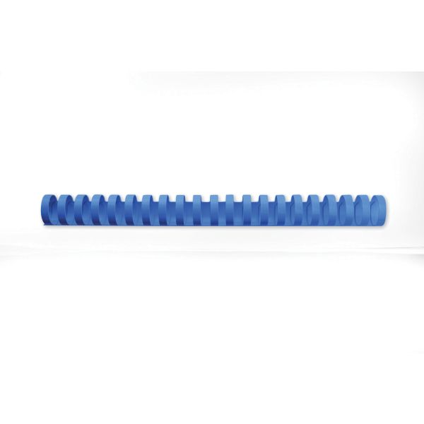 GBC 19mm 21 Loop PVC Binding Combs - Blue (Pack of 100)