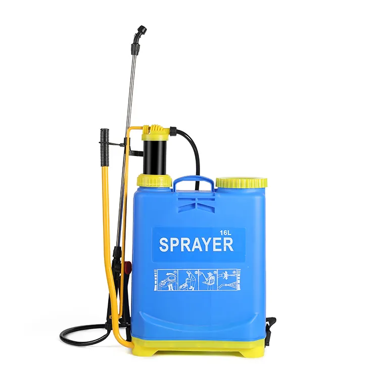 16L Backpack Sprayer 4 Gallon Pump Pressure Knapsack Weed Sprayer ...