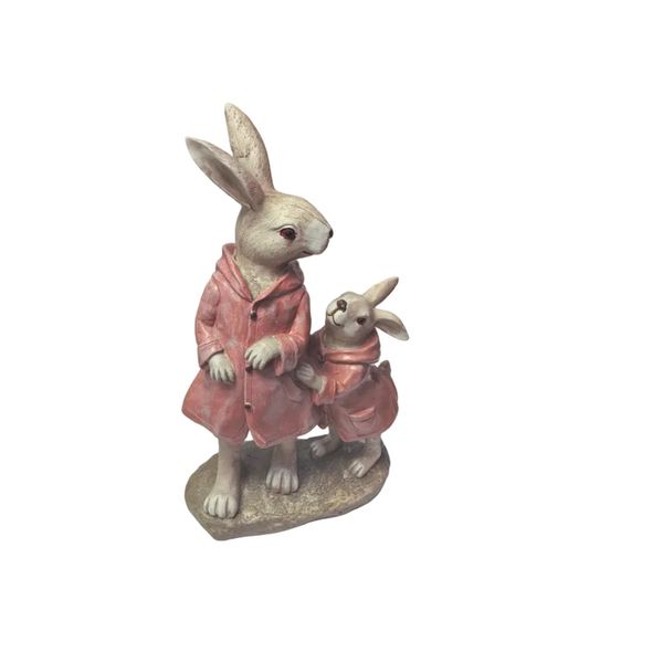 Rabbit with Child Ornament