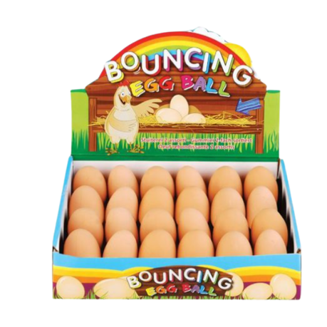 Bouncing best sale egg ball