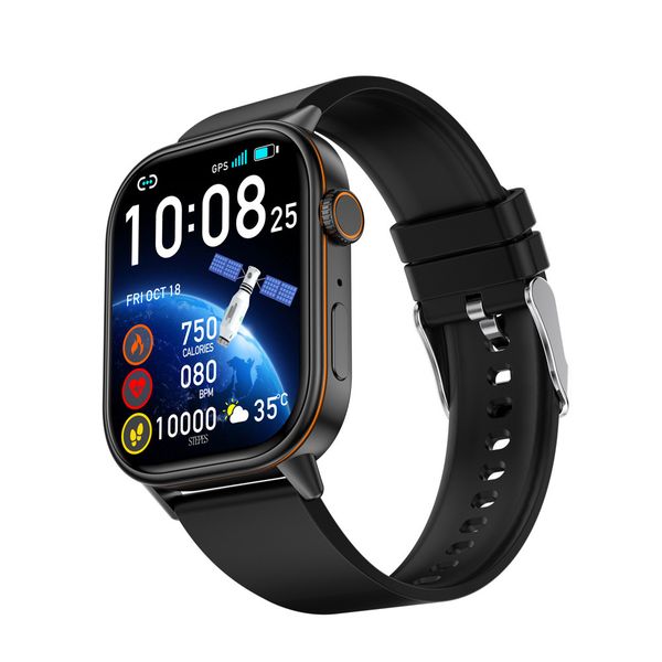 2.01-inch square smartwatch, strong GPS, Bluetooth calling, IP68
