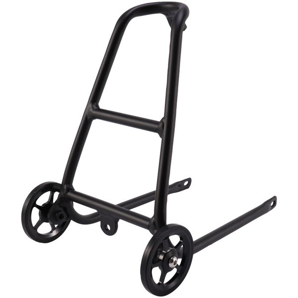 Aluminum Alloy Q Type Bike Rear Rack for Brompton with Wheels