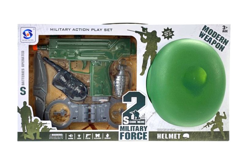Military Force Playset with Handcuffs