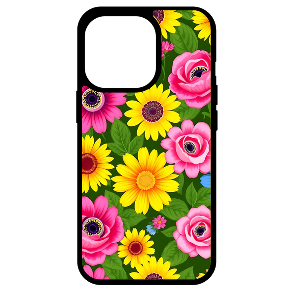 Cover Compatible With iPhone 11 Series - Summer Garden Glow Case