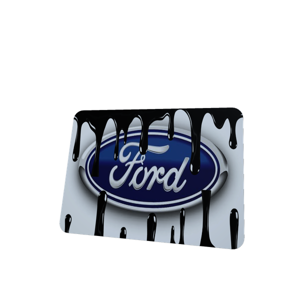 Ford Logo Vintage Oil Spill - Aesthetic - Mouse pad