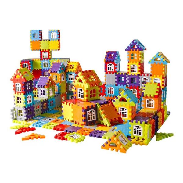 Children's House Building Blocks - 300 Pieces