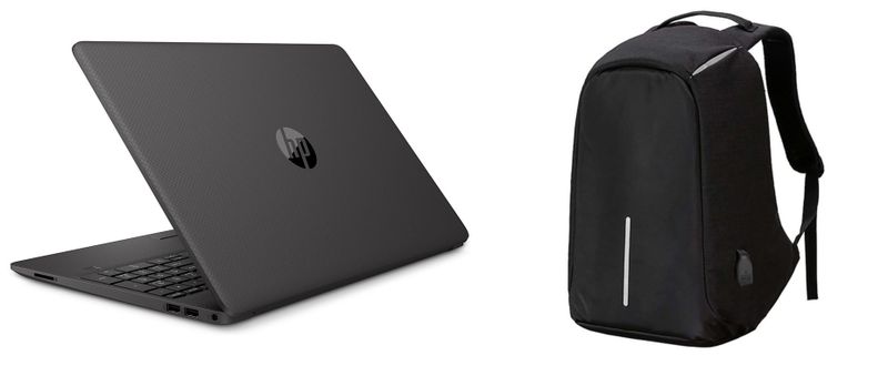 HP 255 G8 Notebook -AMD Ryzen 5- 8GB- 512GB SSD - Anti Theft Laptop Bag