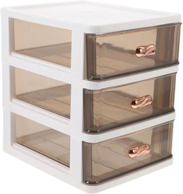 Desktop Document Organizer Storage Box Sturdy File Holder for Desk ...