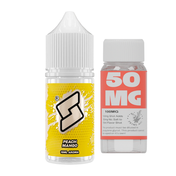 Bard x Smashd Peach Mango 50mg 30ml Longfill Kit