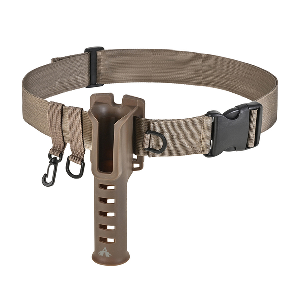 Outdoor Waist Belt Rod Holder Portable Fishing Rod Pole Inserter