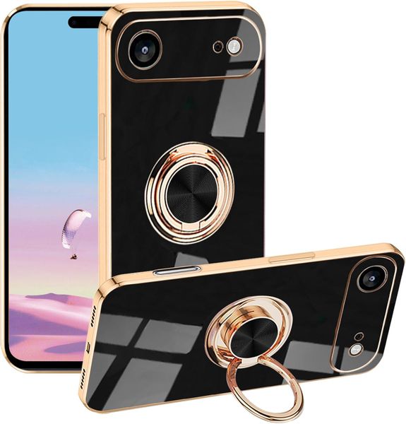 Ring Holder Soft TPU Phone Case Compatible With iPhone 12 Pro Max
