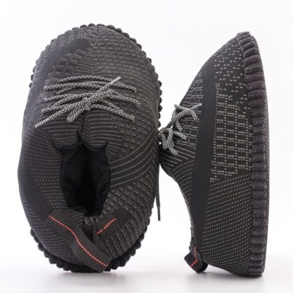Sneaker Slippers Black/Grey UK4-UK10 One Size