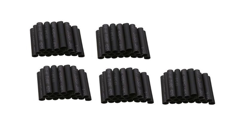 Dr light 6mm Black Heat Shrink Tubing 100 Pieces