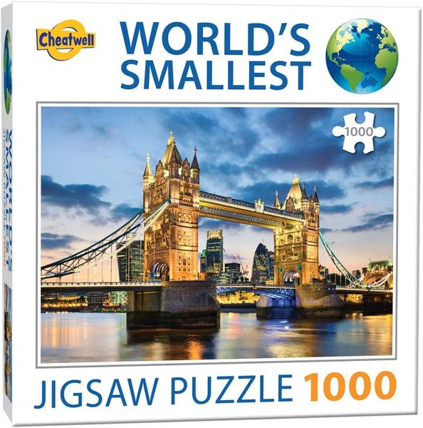World's Smallest 1000 Piece Puzzle-Tower Bridge