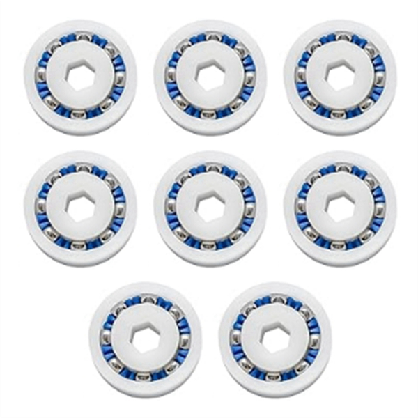 For Vac-Sweep Pool Cleaner Wheel Plastic Ball Bearing Parts