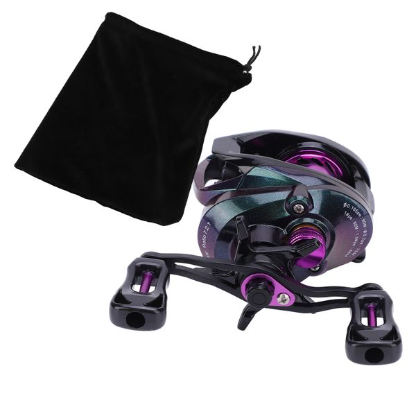 Low Profile Full Metal Spool Baitcasting Reel LH