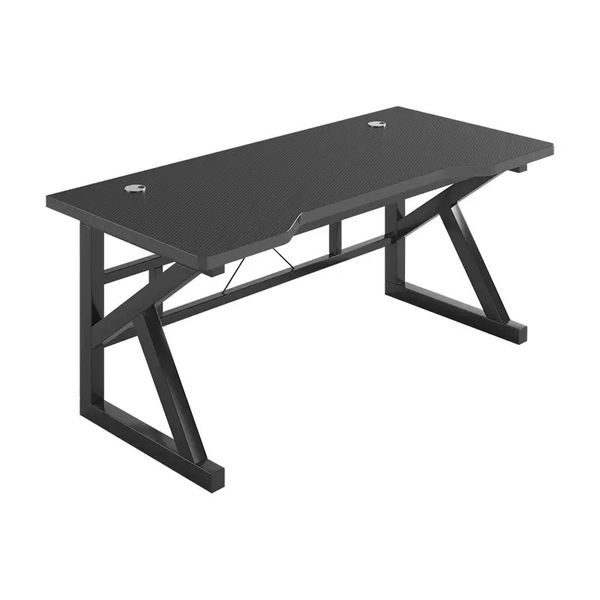 New Elements Gaming Desk Product Description-Ergonomic Curved Gaming Desk