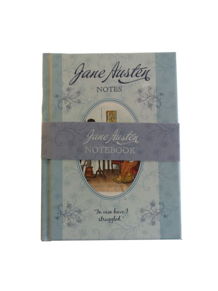 A6 Jane Austen Small Notebook Lined Dancing Notes Vintage Journal Pad