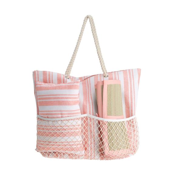 Beach Picnic Set - Bag, Blanket, and Pillow