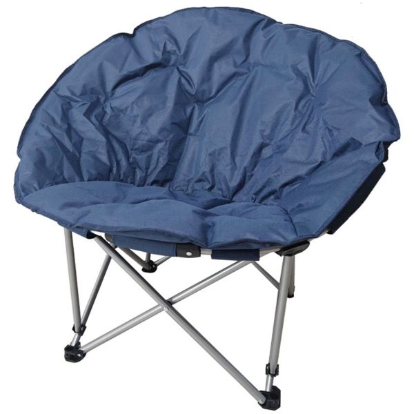 Folding Camping Chair Sturdy Outdoor Beach Chair Portable Cotton Filling