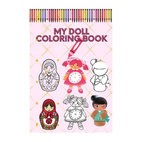 Download My Doll Coloring Book Buy Online In South Africa Takealot Com