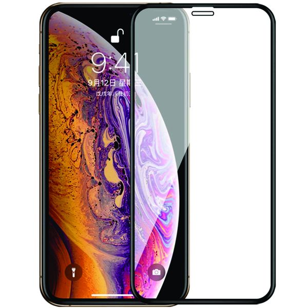 World Choice Screen Protector Guard 9D Tempered Glass For iPhone XS