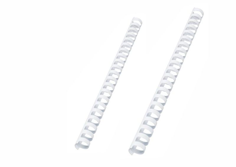 Binding Elements Plastic 8mm 100 Pieces per box