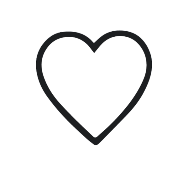 th-INK Semi-Permanent Tattoo kit - Heart Outline - 55x55mm