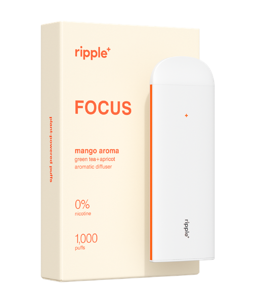 Ripple+ Aromatic Diffuser - FOCUS | 0% NICOTINE