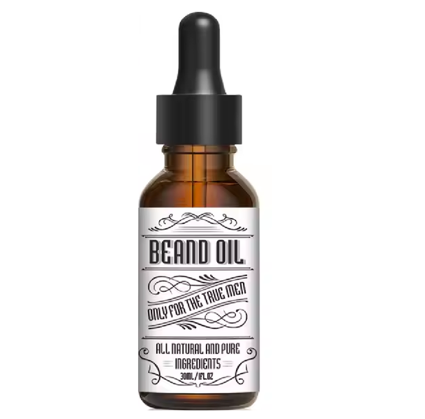 Men's Beard Growth Oil 30ml Argan &amp; Jojoba Oil to Nourish and Prevent Loss